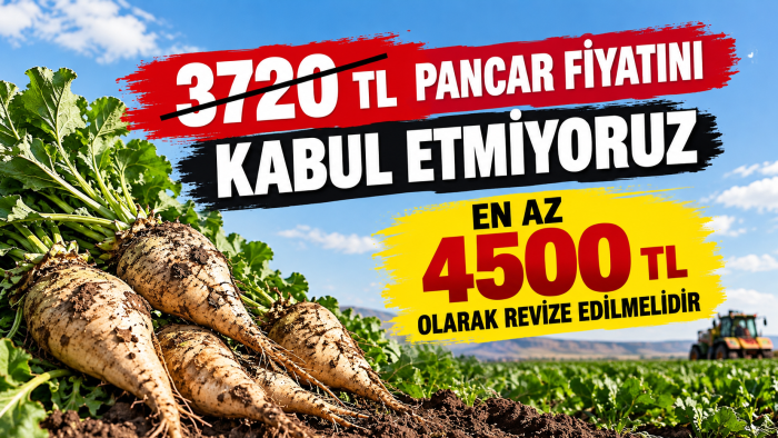 Seyitgazi Ziraat Odası Başkanı Erden: “Açıklanan pancar alım fiyatı çiftçimize bir şok daha yaşatmıştır”